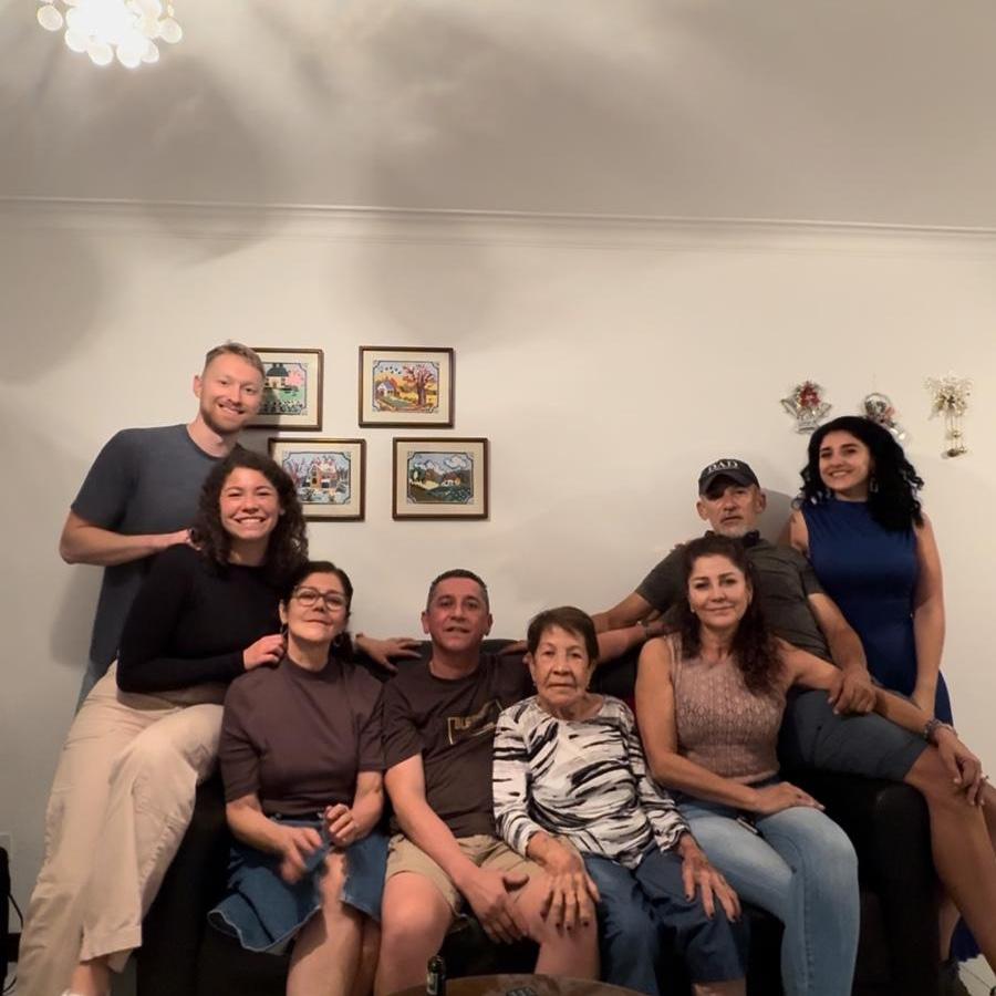 Max’s first time in Colombia at Grandma’s house - Dec. 2024!