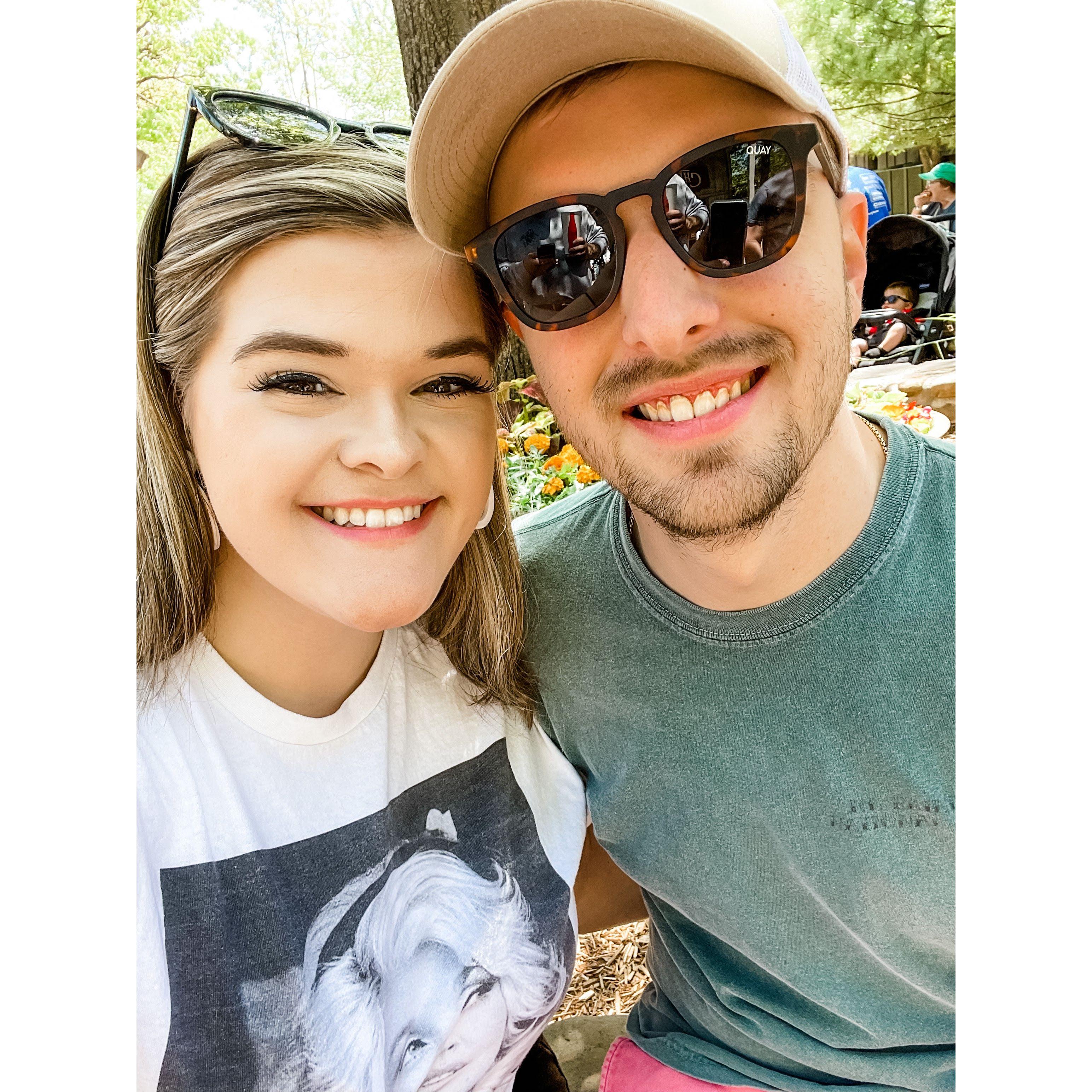 Us in Silver Dollar City