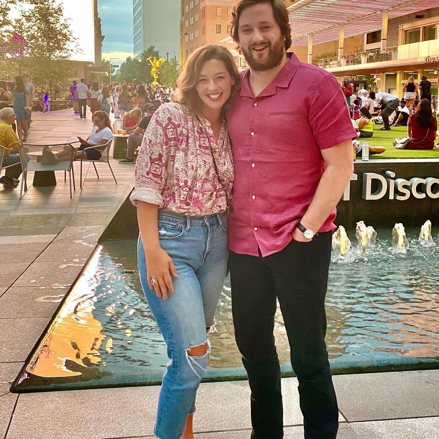 Our first date!
