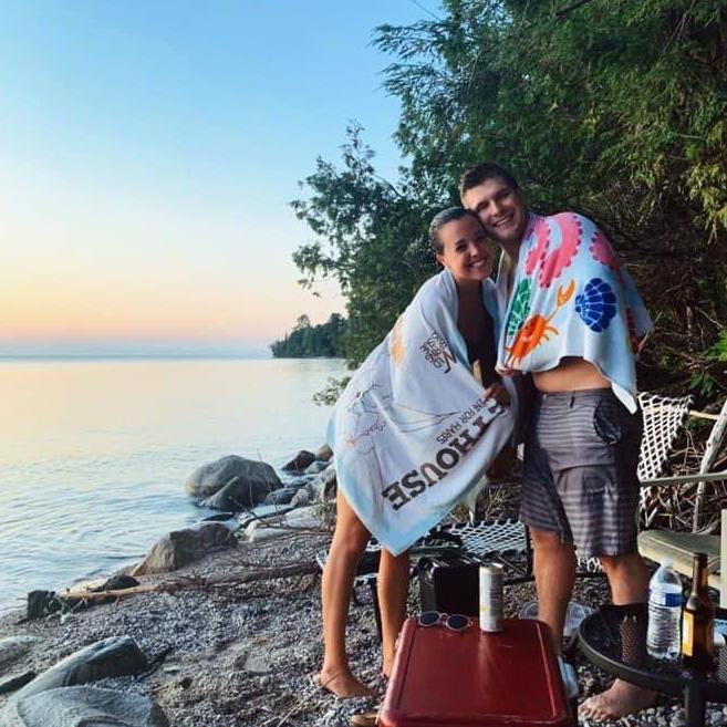 Summer on Lake Michigan. June 2020