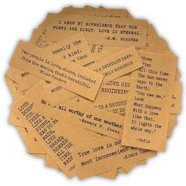 TriluckyDeco Wedding Scrapbook Stickers Love Quotes Vintage,Couples Lover Themed Anniversary Photo Album Retro Ephemera Scrap Booking Supplies Aesthetic Junk Journal Journaling for Adults Art Collage