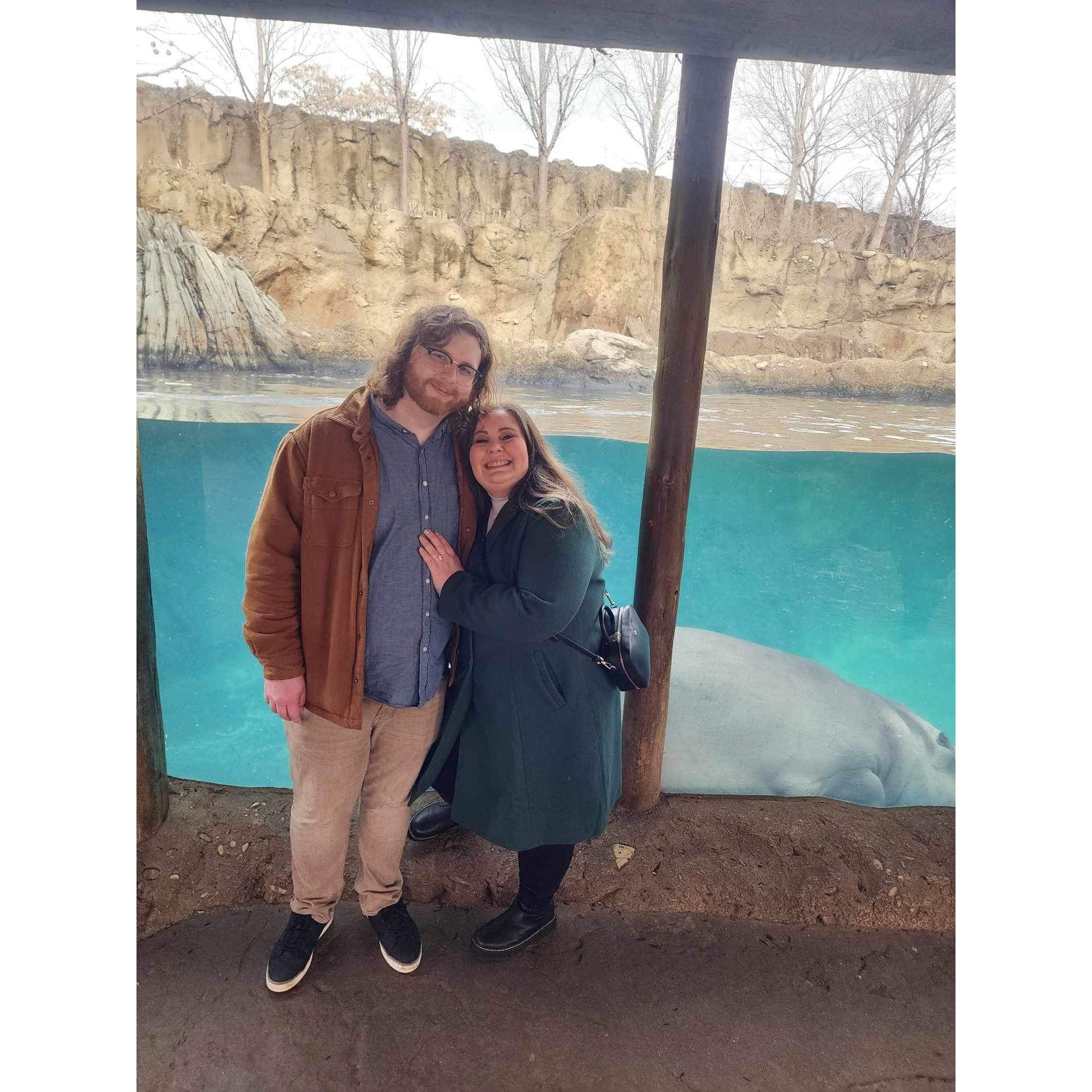 The photo right after Lizzy said "YES!"