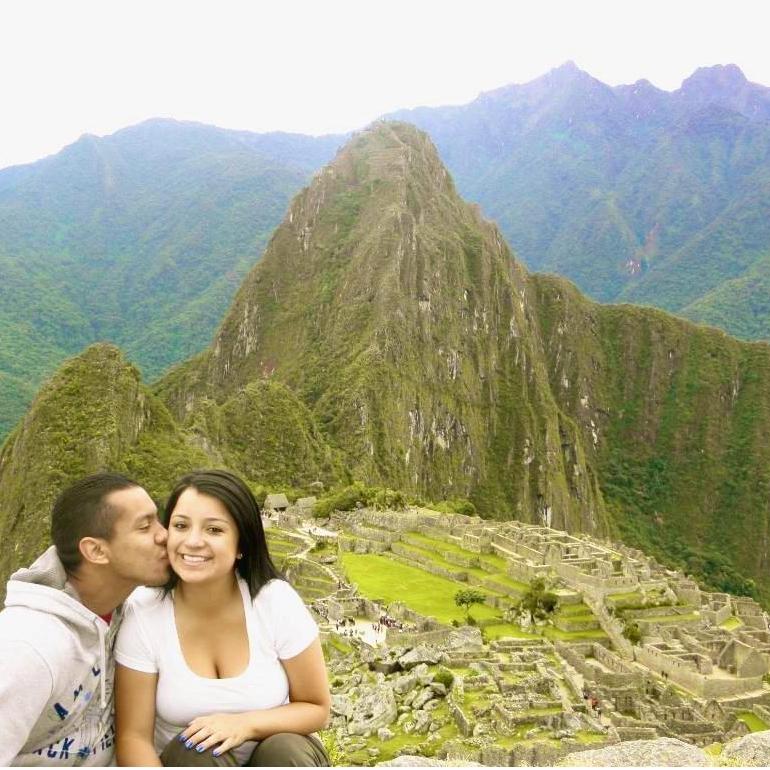 We were only together for less than a year when we made our trip to Peru.