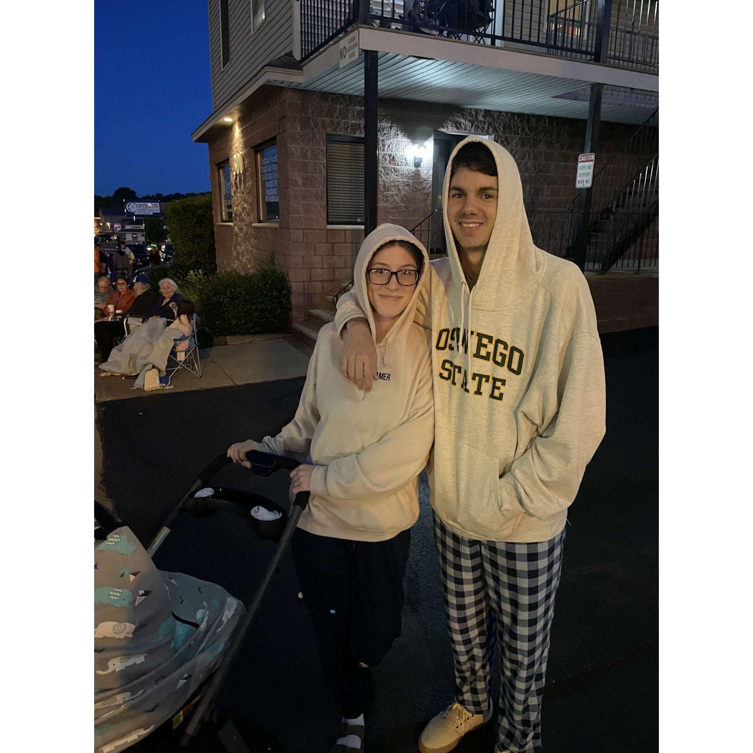 Tired parents