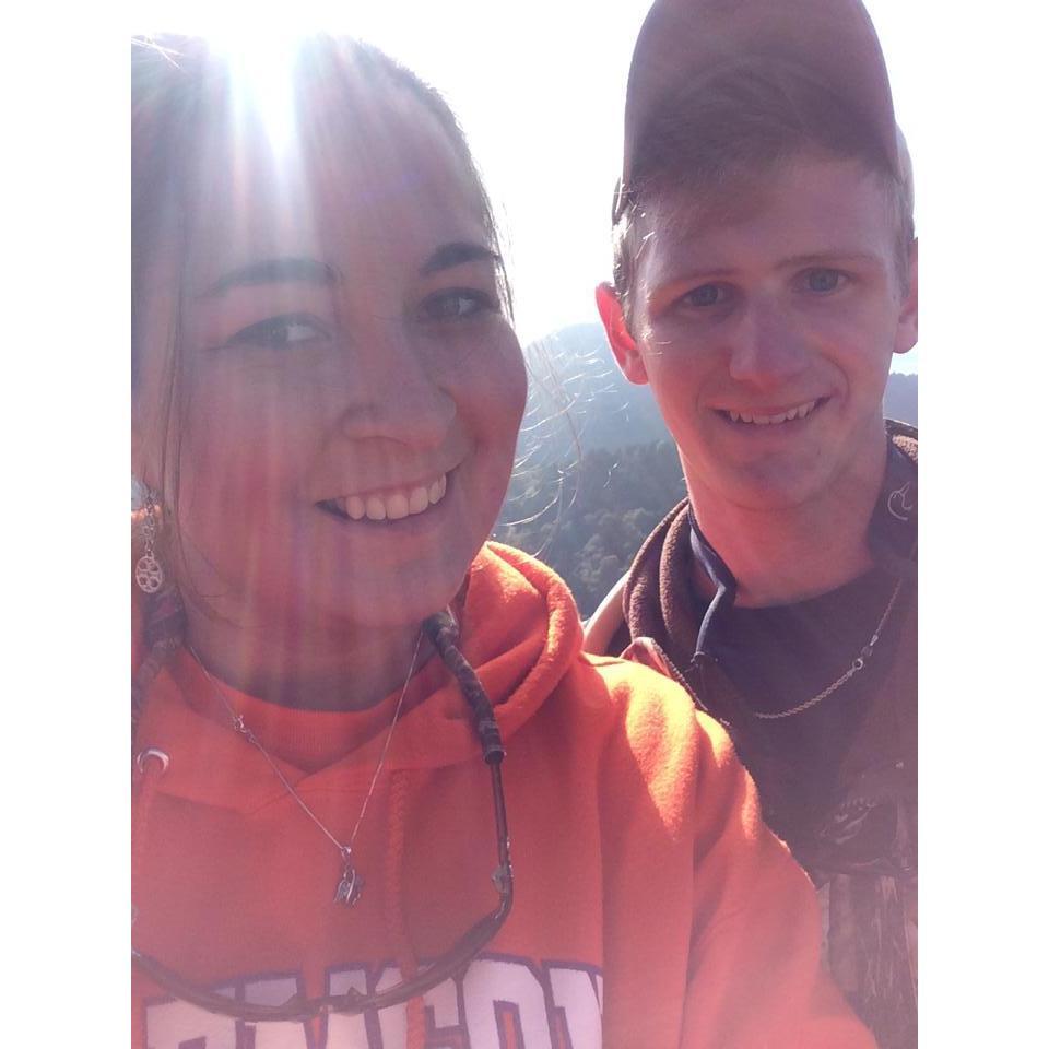 Our first picture together! We were babies!!