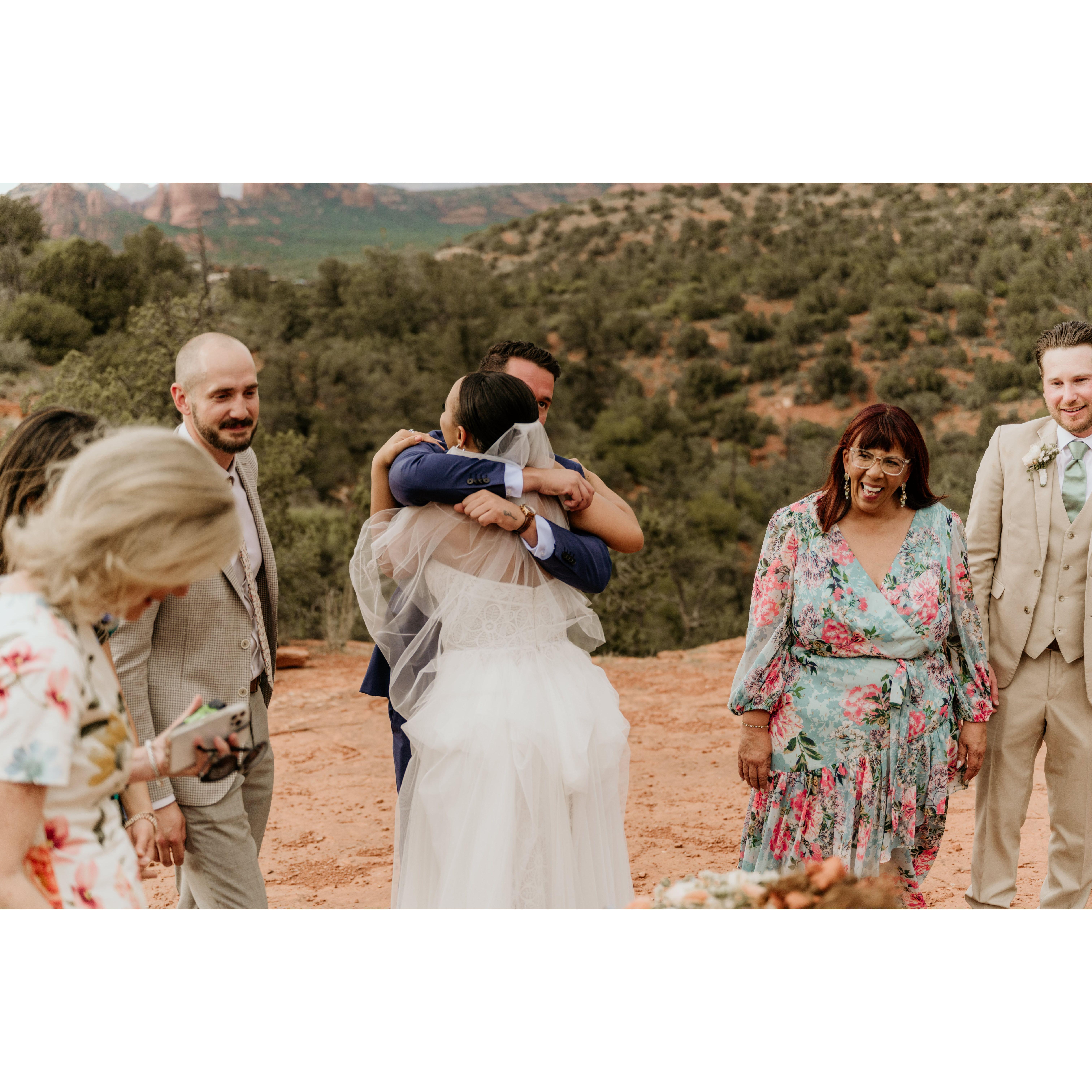 Hugs & Celebration