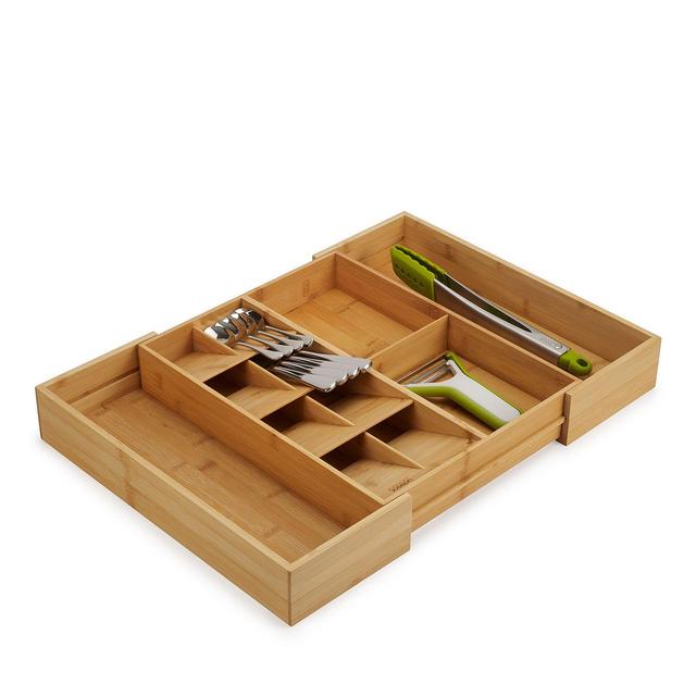 Joseph Joseph DrawerStore™ Bamboo Expandable Cutlery, Utensil & Gadget Organizer