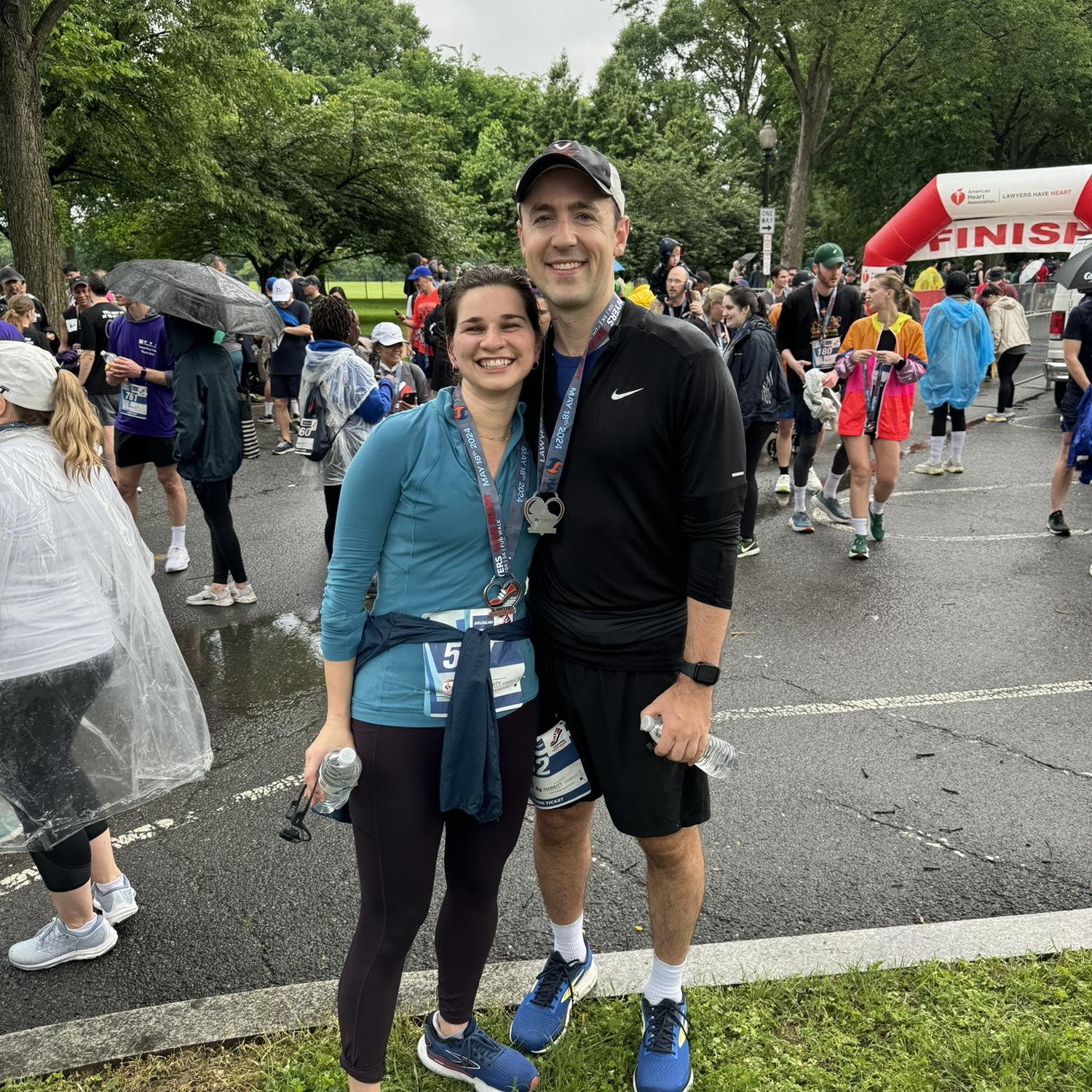 Lawyers have heart 10k (we are legally required to tell you Jeff is not a lawyer…yet).