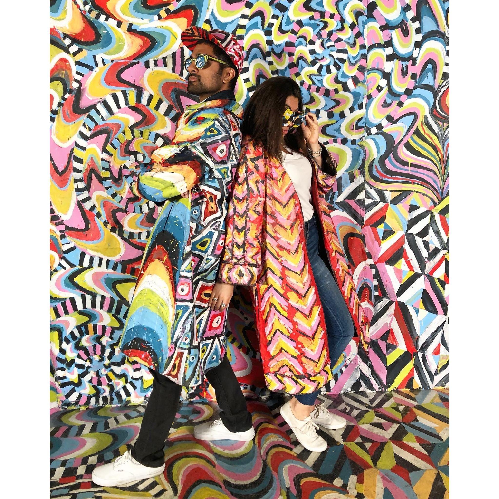 Blending in @ one of Refinery29's 29 rooms.