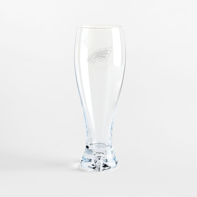 NFL Philadelphia Eagles Direction 17-Oz. Hand-Blown Pilsner Beer Glass, Set of 4