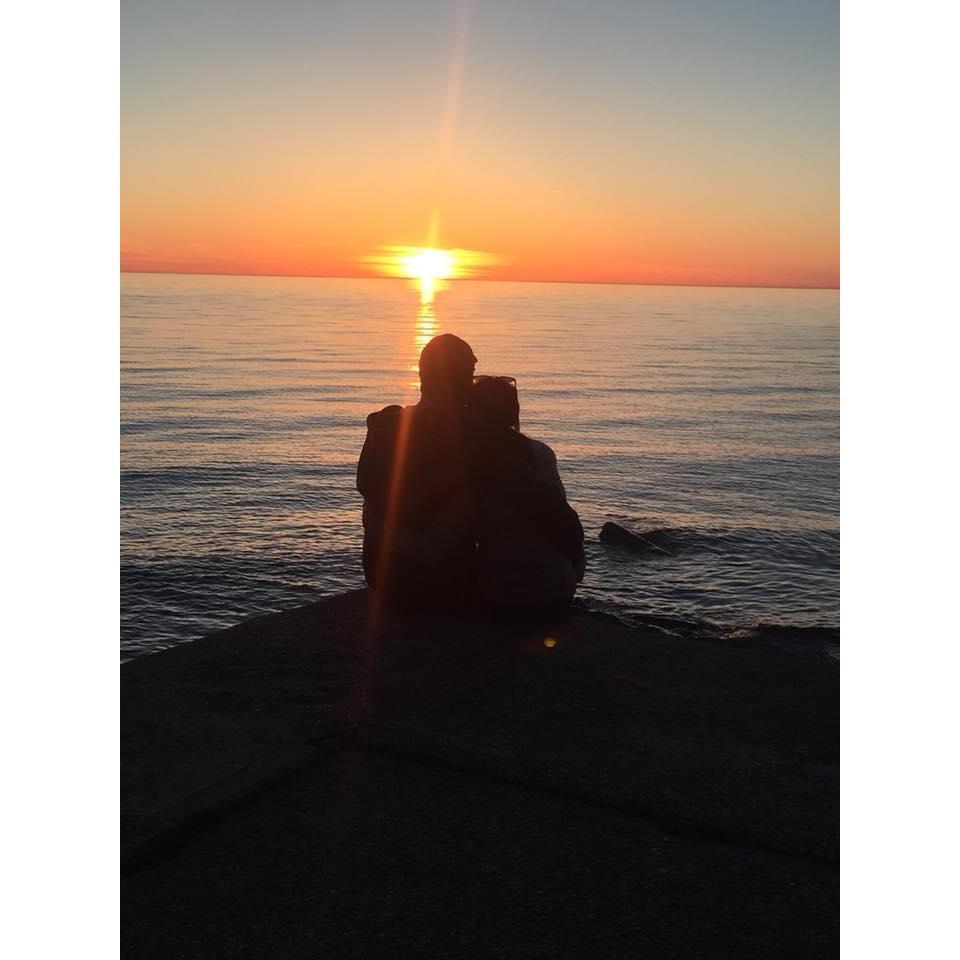 We love going to Selkirk shores to catch the sunset.