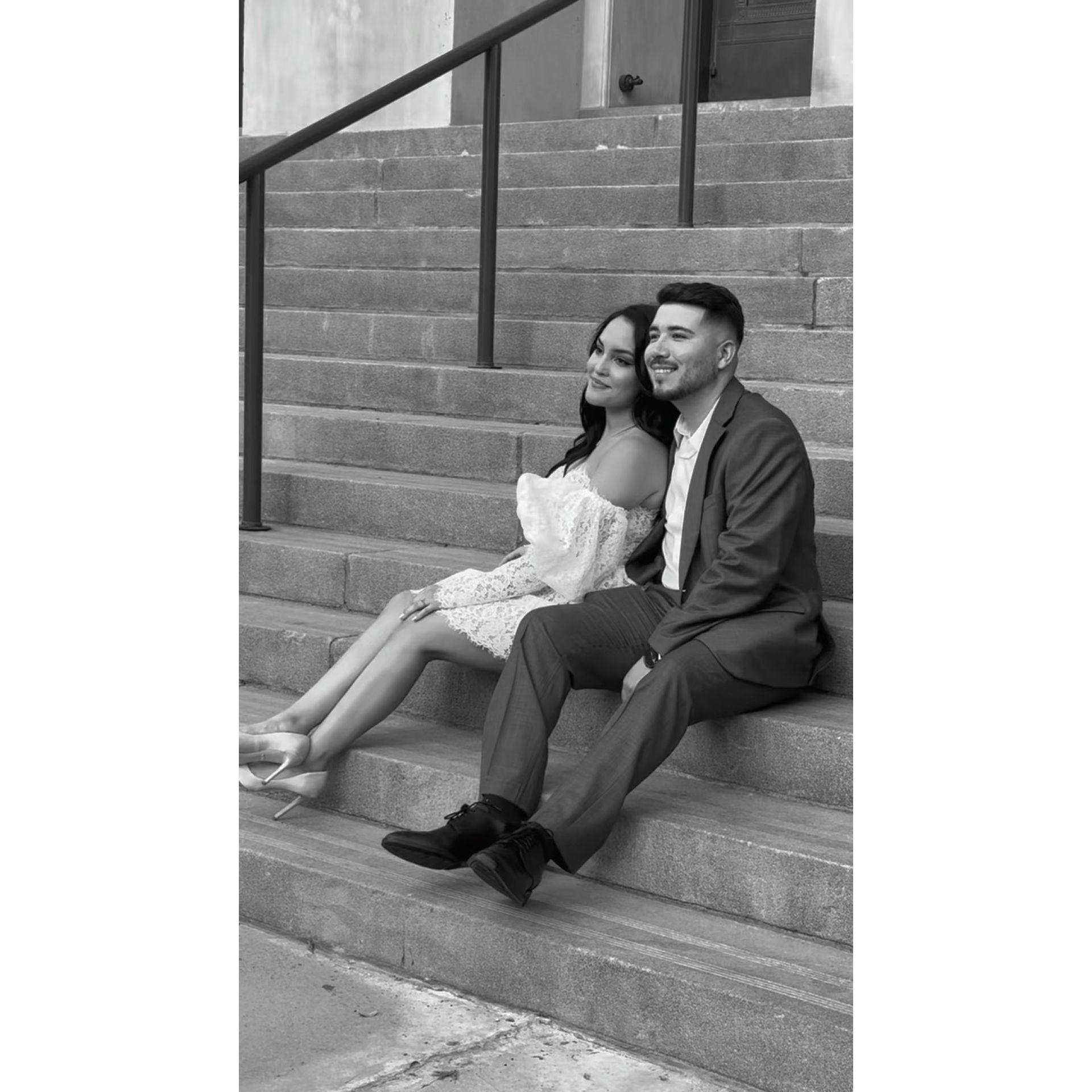 The One with The Engagement Photos.