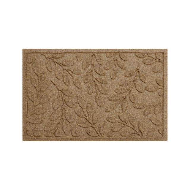Thirsty Leaves Flax Doormat 22"x34"