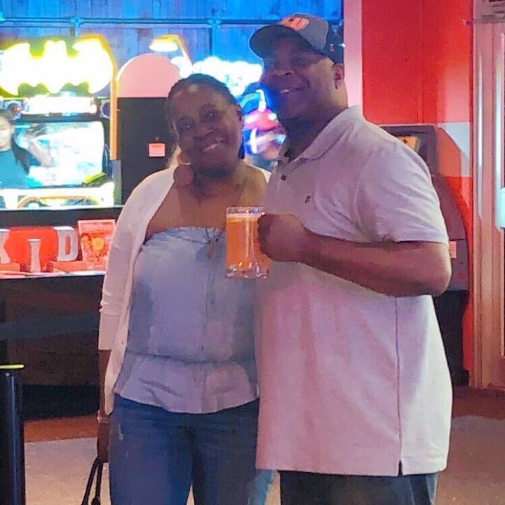 One of many date nights.