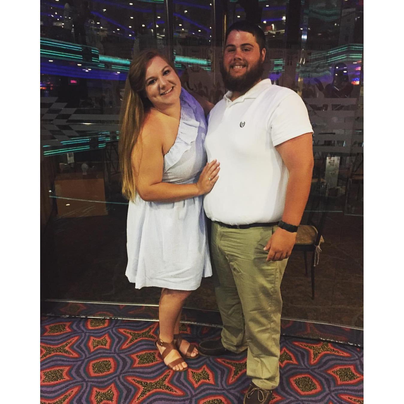 Our first vacation together
