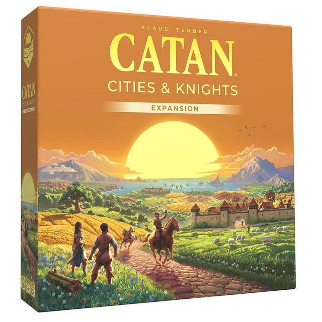 CATAN Cities & Knights Board Game Expansion (6th Edition) Enhance Gameplay with New Challenges! Strategy Game for Kids & Adults, Ages 12+, 3-4 Players, 90 Minute Playtime, Made by Catan Studio