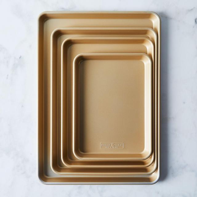 Nordic Ware Gold Nonstick Baking Sheet Sets - Big Sheets