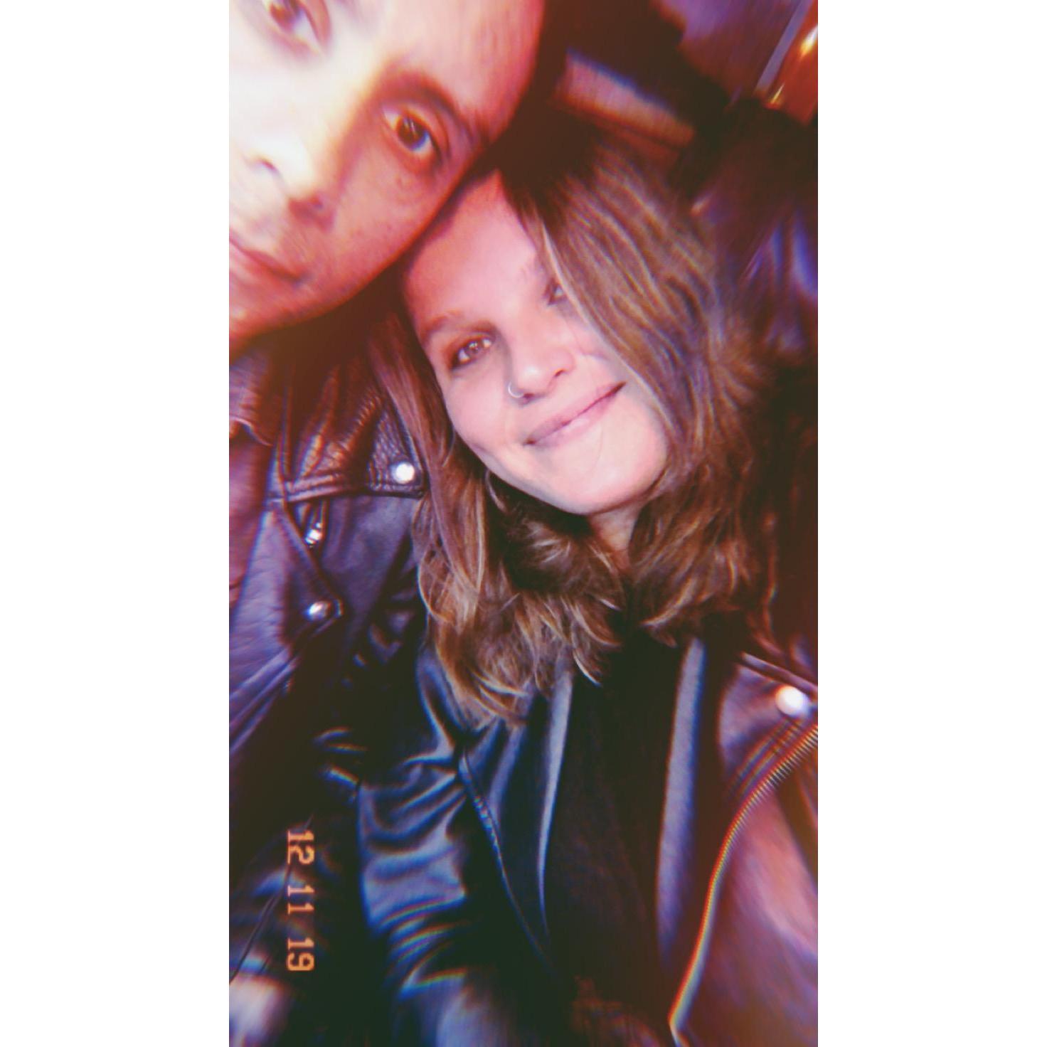we like to wear leather jackets.