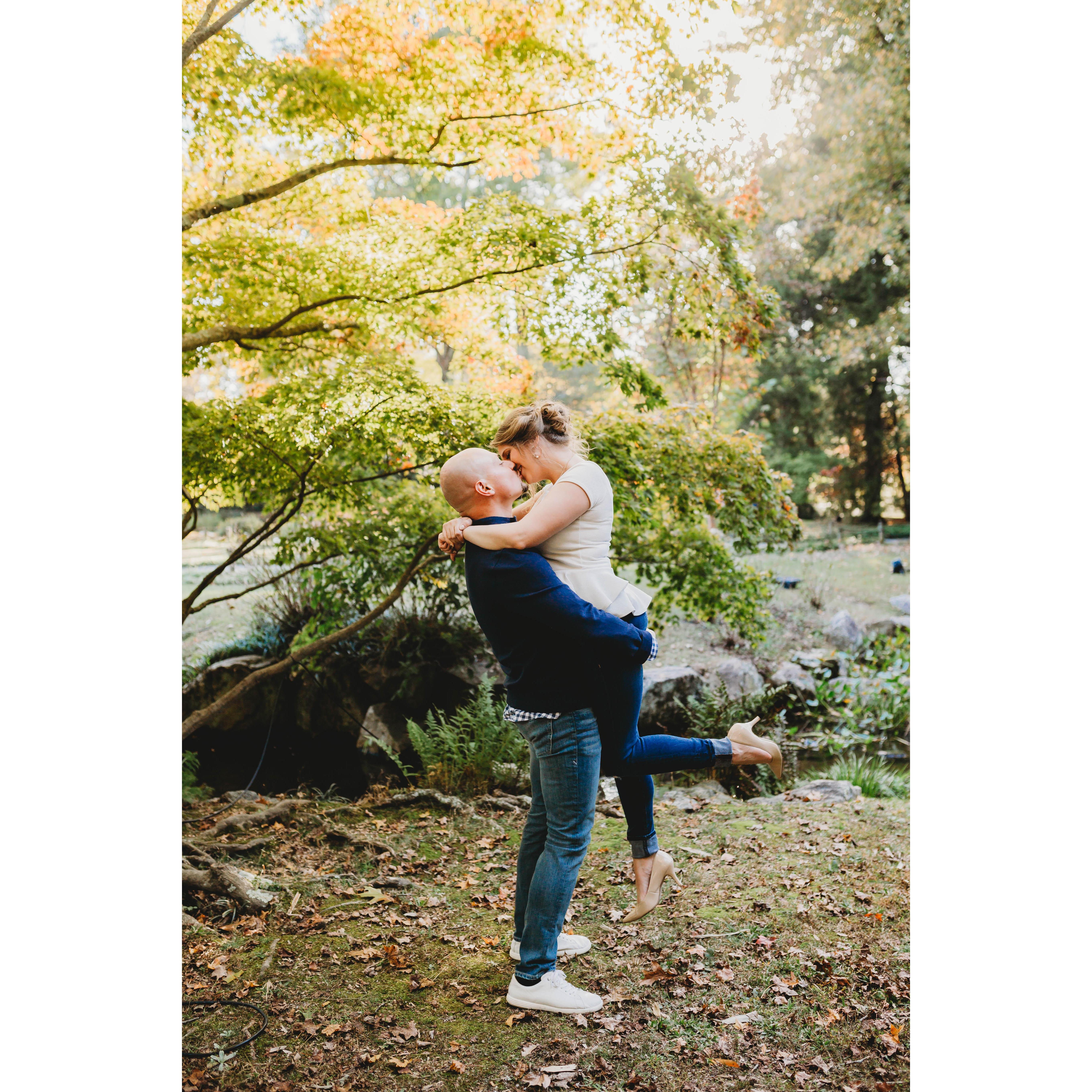 We had so much fun during our engagement shoot!