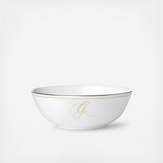 Federal Gold Script Cereal Bowl