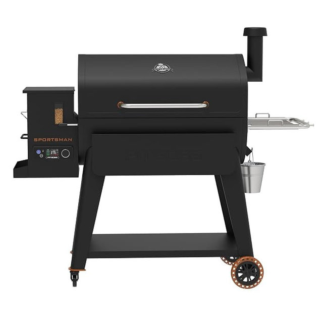 Pit Boss Sportsman 1600 with WiFi, PB1600SPW, Black 11014