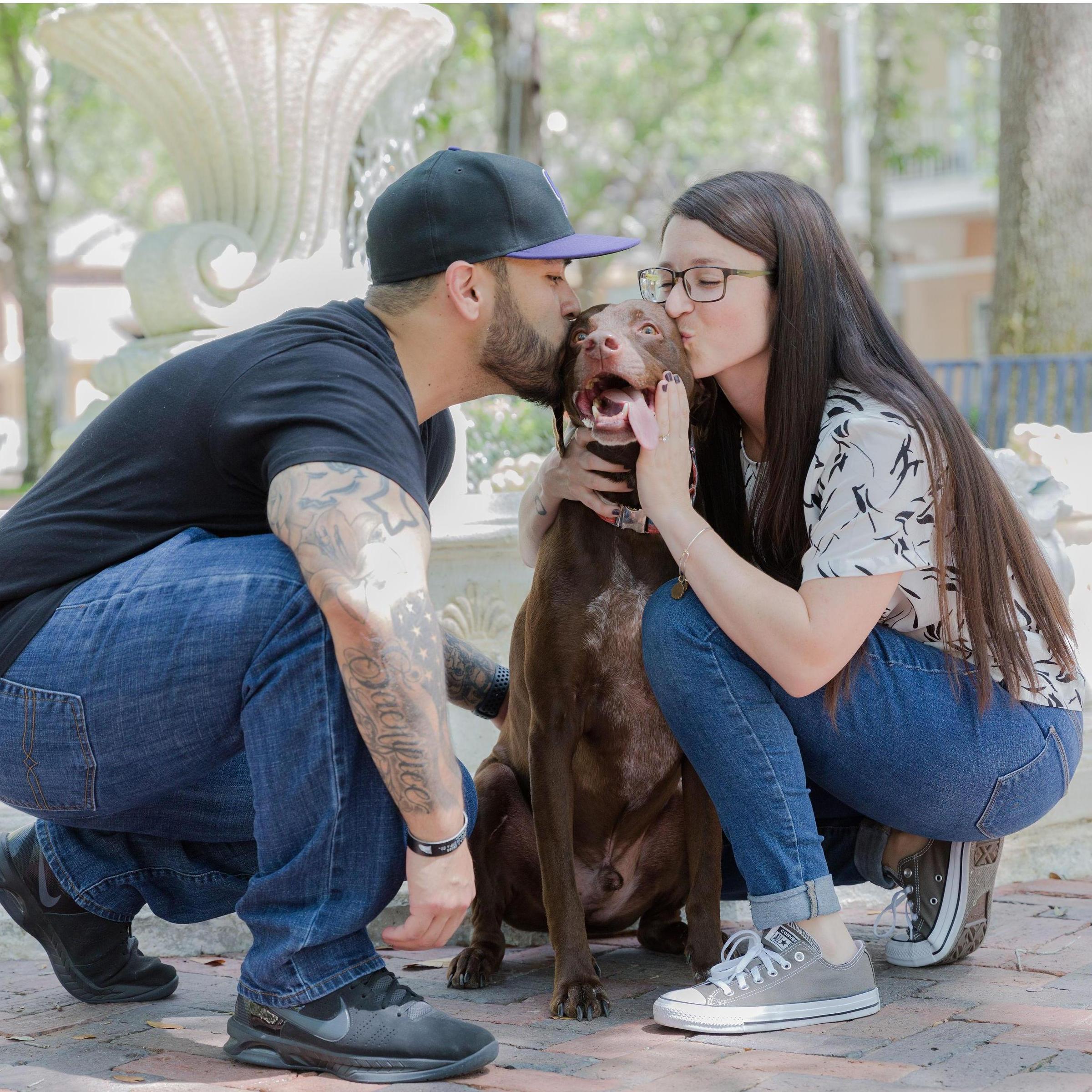 We adore our sweet boy & couldn't imagine taking pictures without him <3