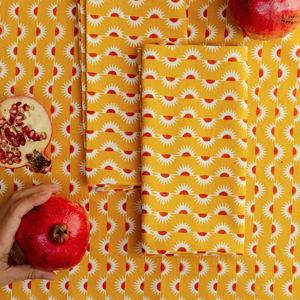 Goldenrod Suns Napkin (Set of 4)
