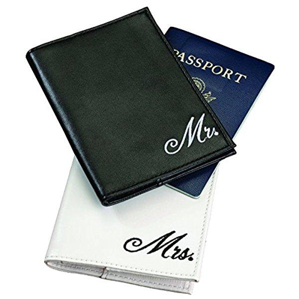 Lillian Rose Mr. and Mrs. Passport Covers, 4-Inch by 5.5-Inch