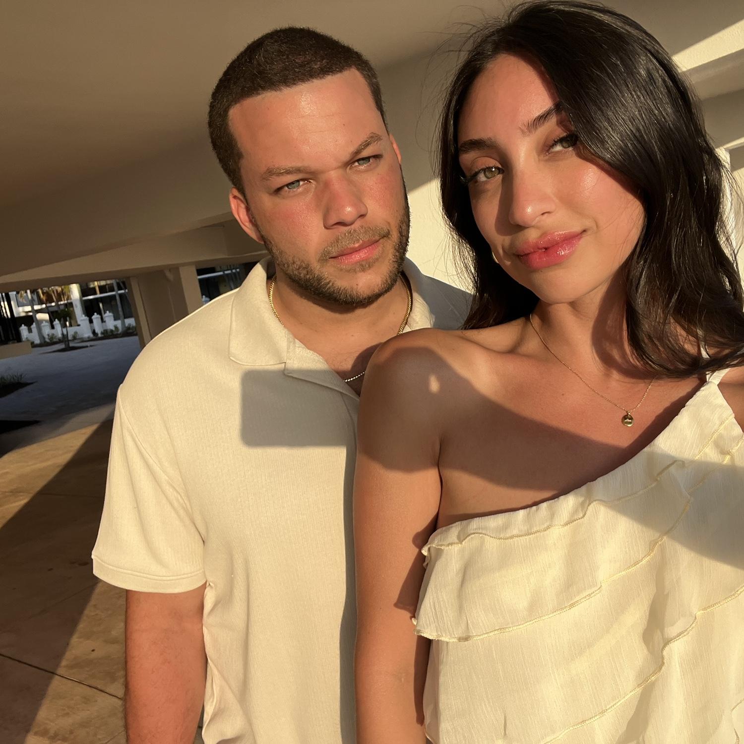 Minutes before we got engaged