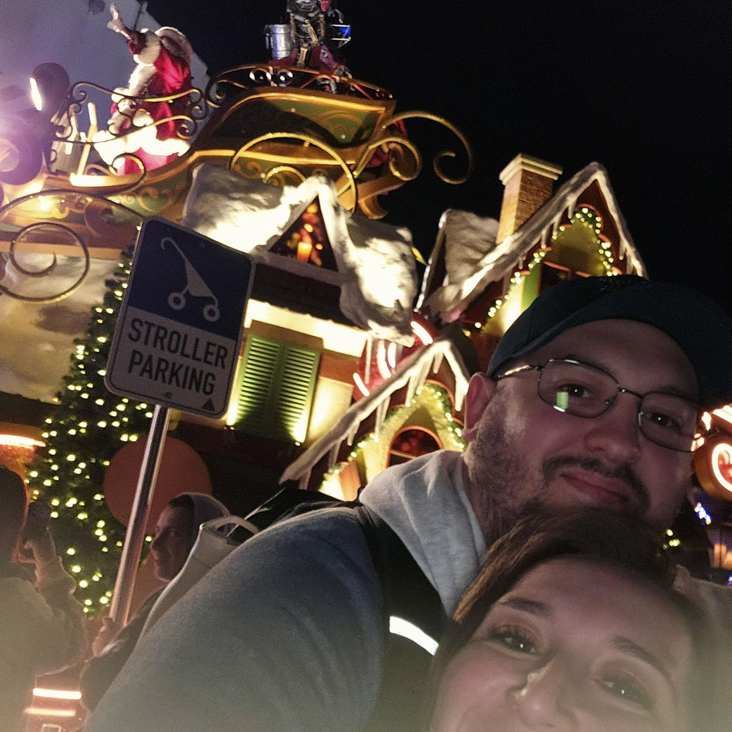 Saw Santa in Florida!