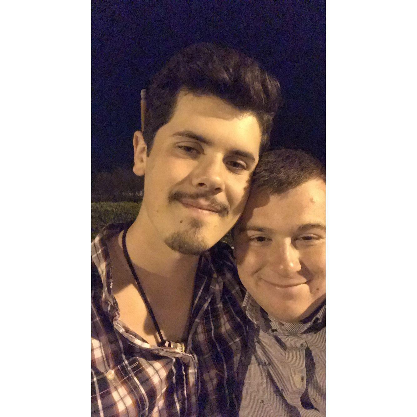 The only photo from our first anniversary in 2019, sponsored by Zyrtec