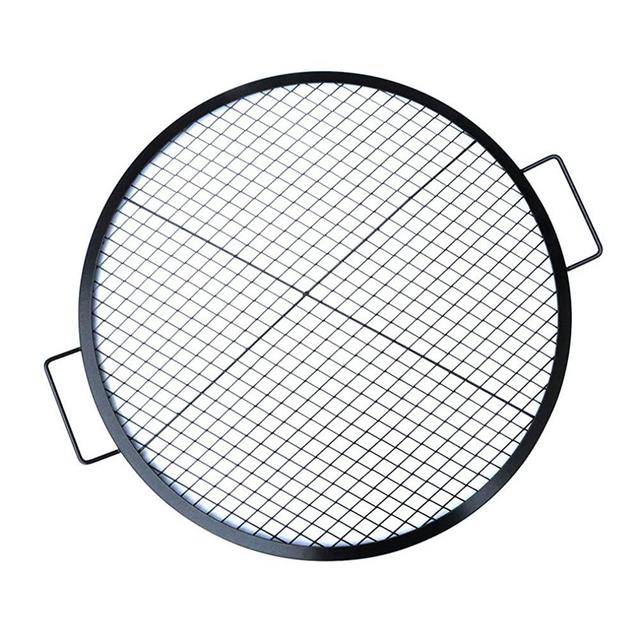Stanbroil Heavy Duty X-Marks Fire Pit Cooking Grill Grates with Support X Wire - Outdoor Round BBQ Campfire Grill Grid - Camping Cookware, 36-Inch