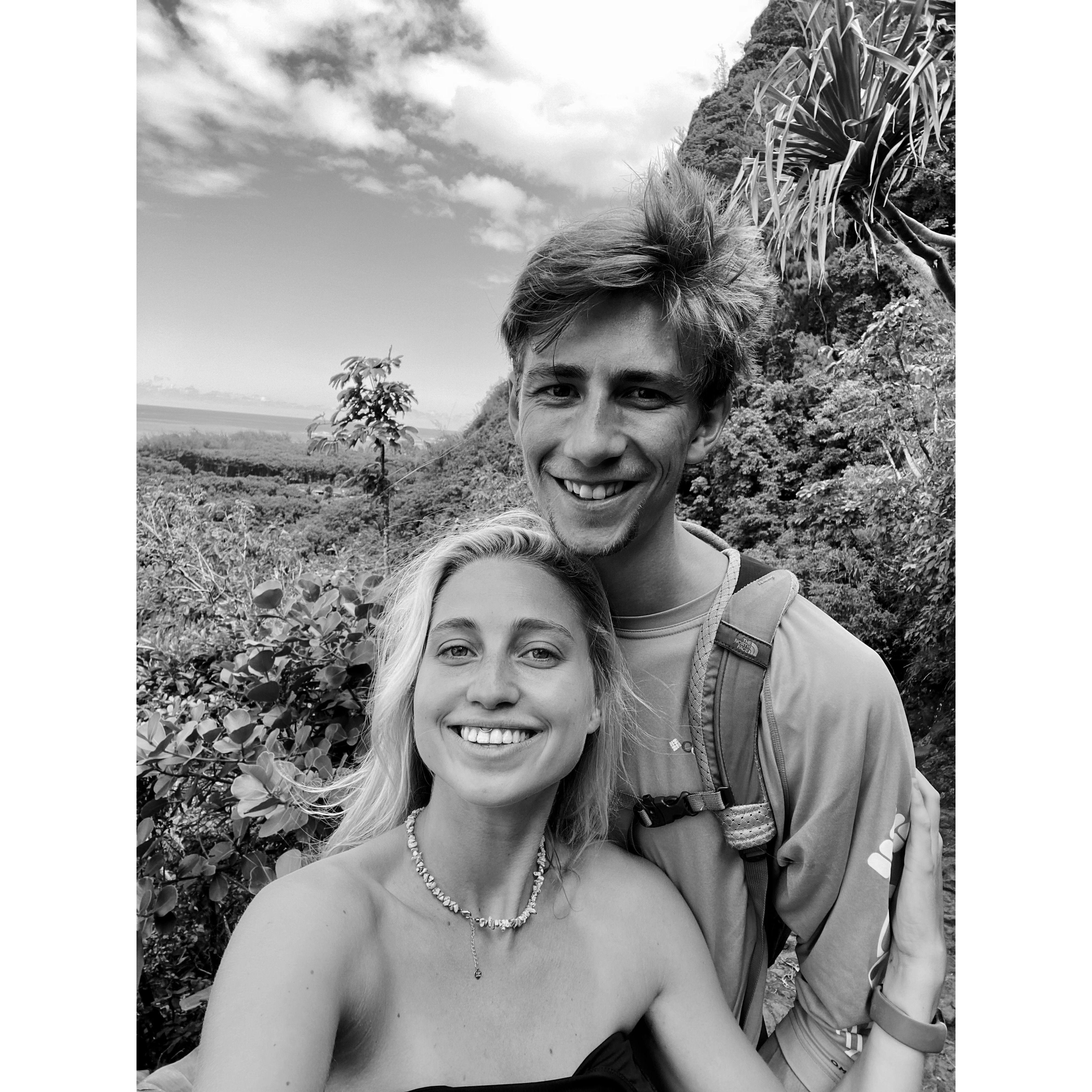 Proposing in Hawaii was one of Andrew's better ideas