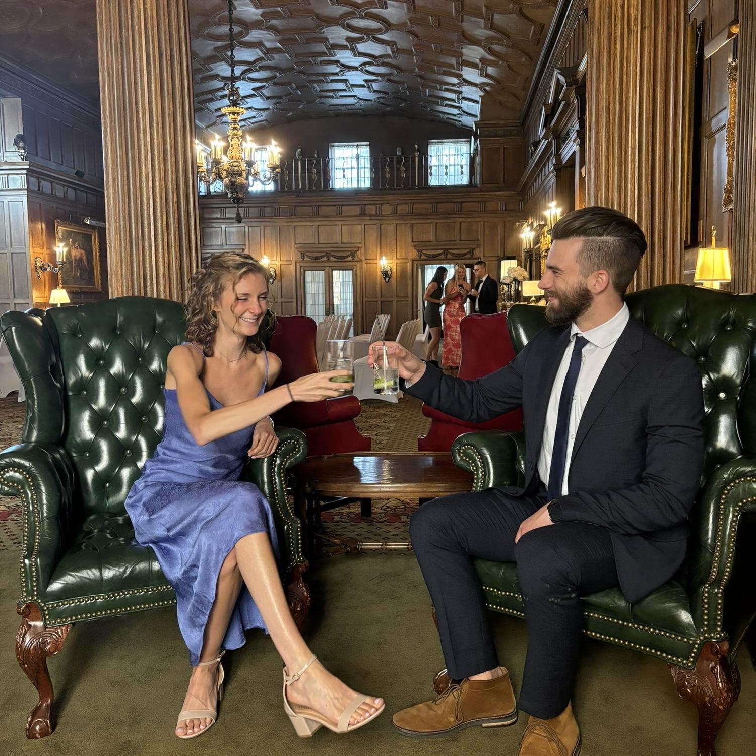 cheers to the rest of our lives together!!!