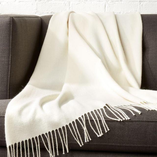 Alpaca Peacock Throw