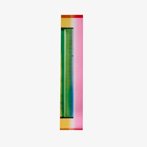 Acrylic Rainbow Mezuzah
