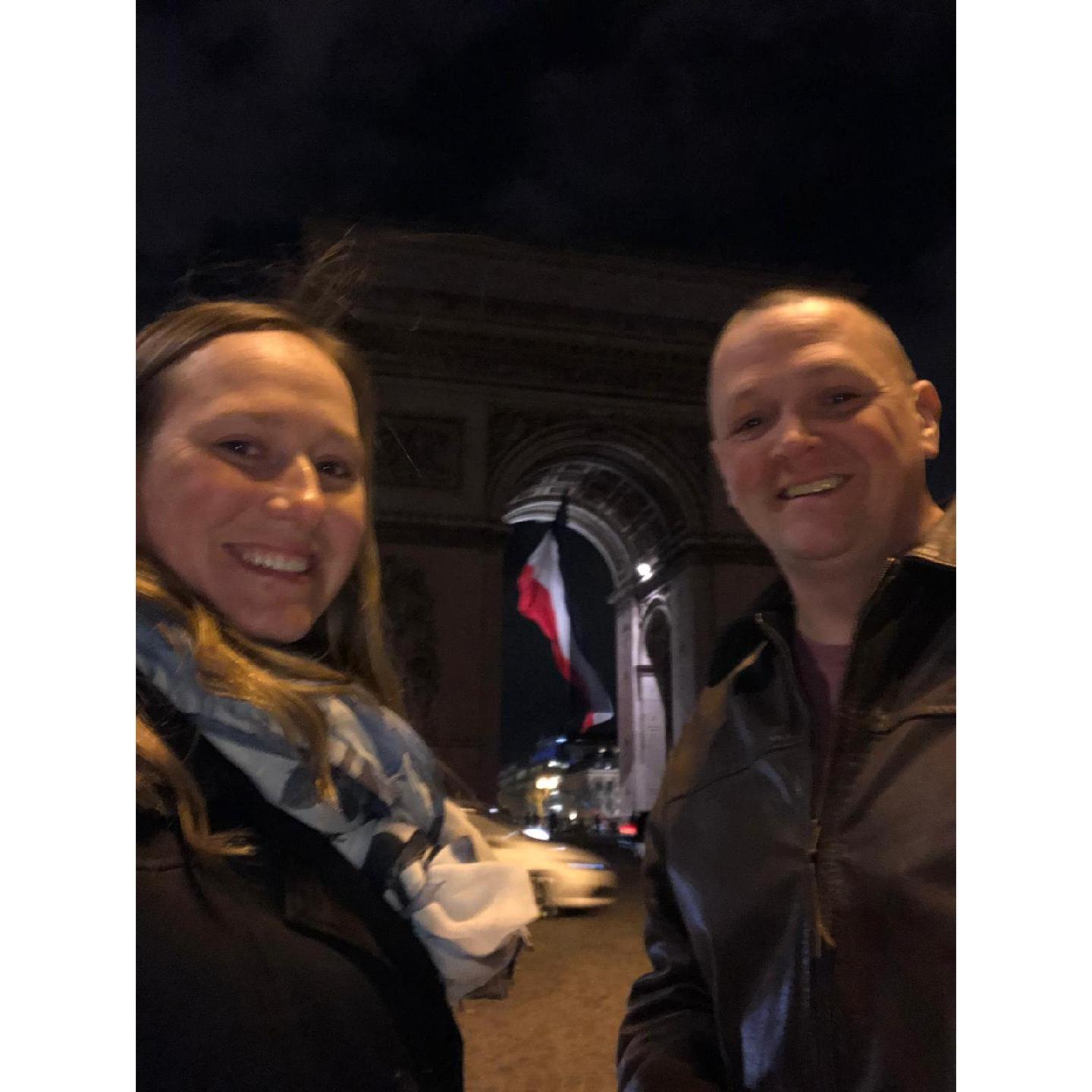 Arch de Triumph Paris France, March 2019