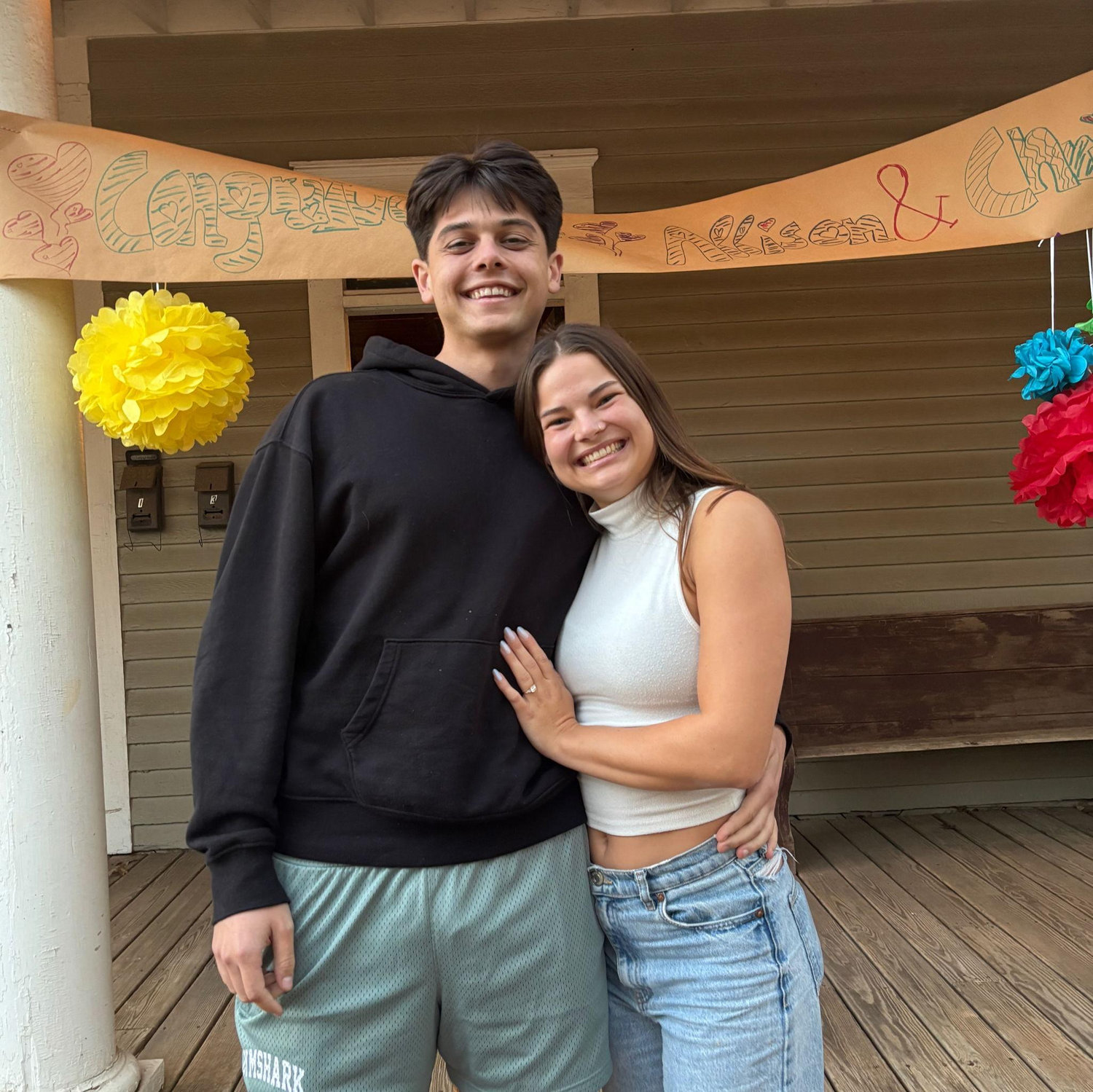 Engagement surprise from our moms!