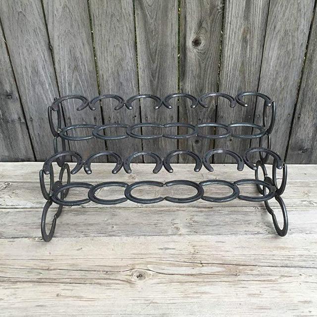 Horseshoe Boot Rack - Natural