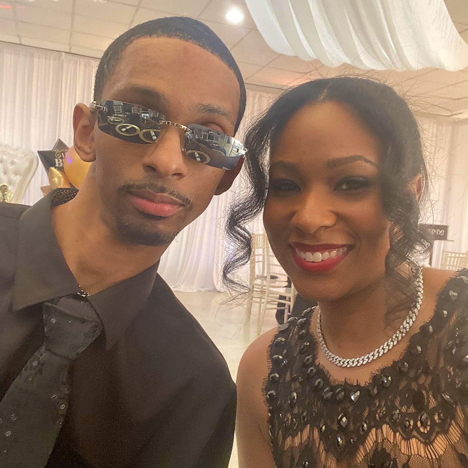 Ralph and Candy at uncle Wesley's birthday party.