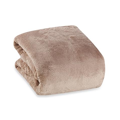 Berkshire Blanket® Serasoft® Supreme Throw in Chino