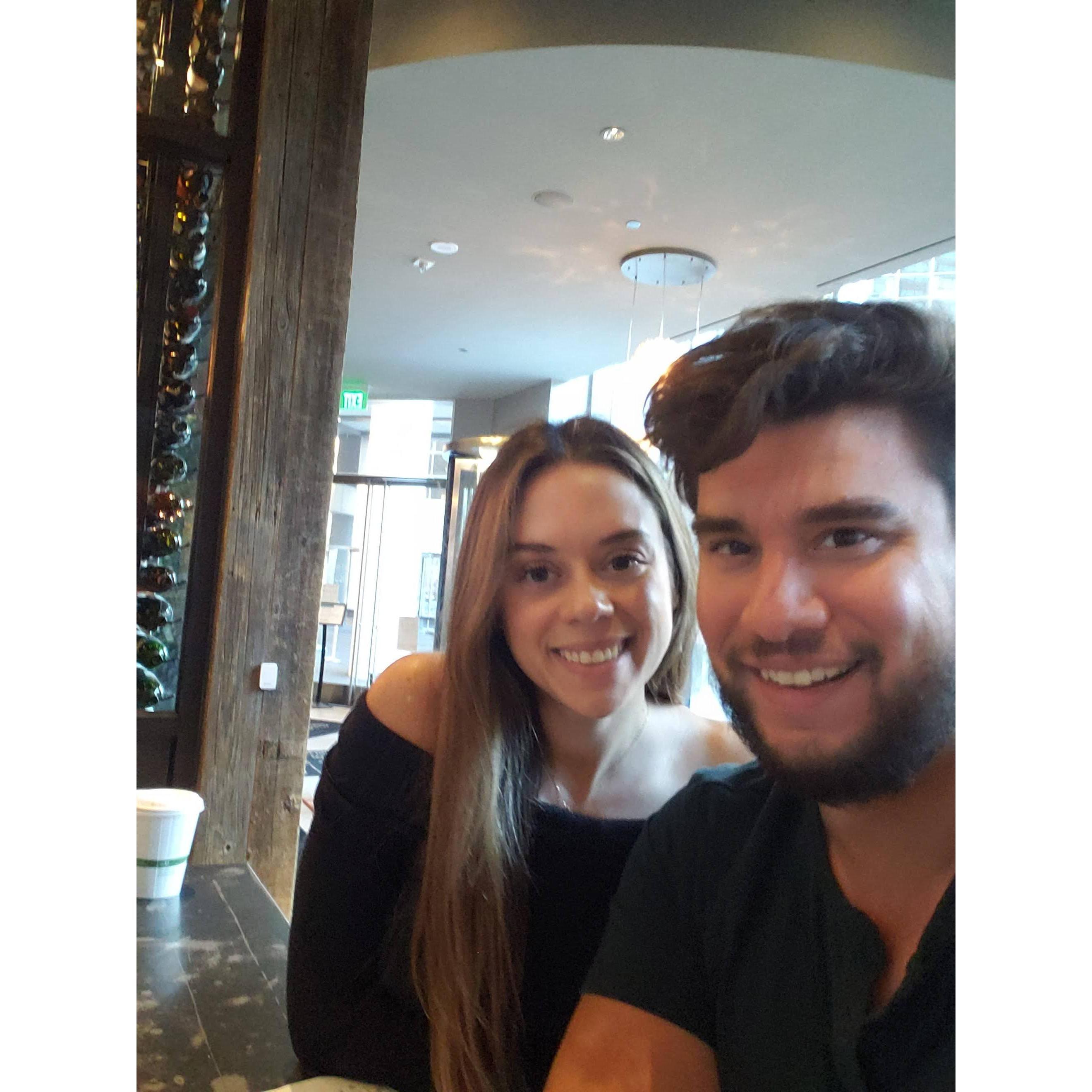 Our first big vacation together in Denver, CO. Travel Buddy status achieved