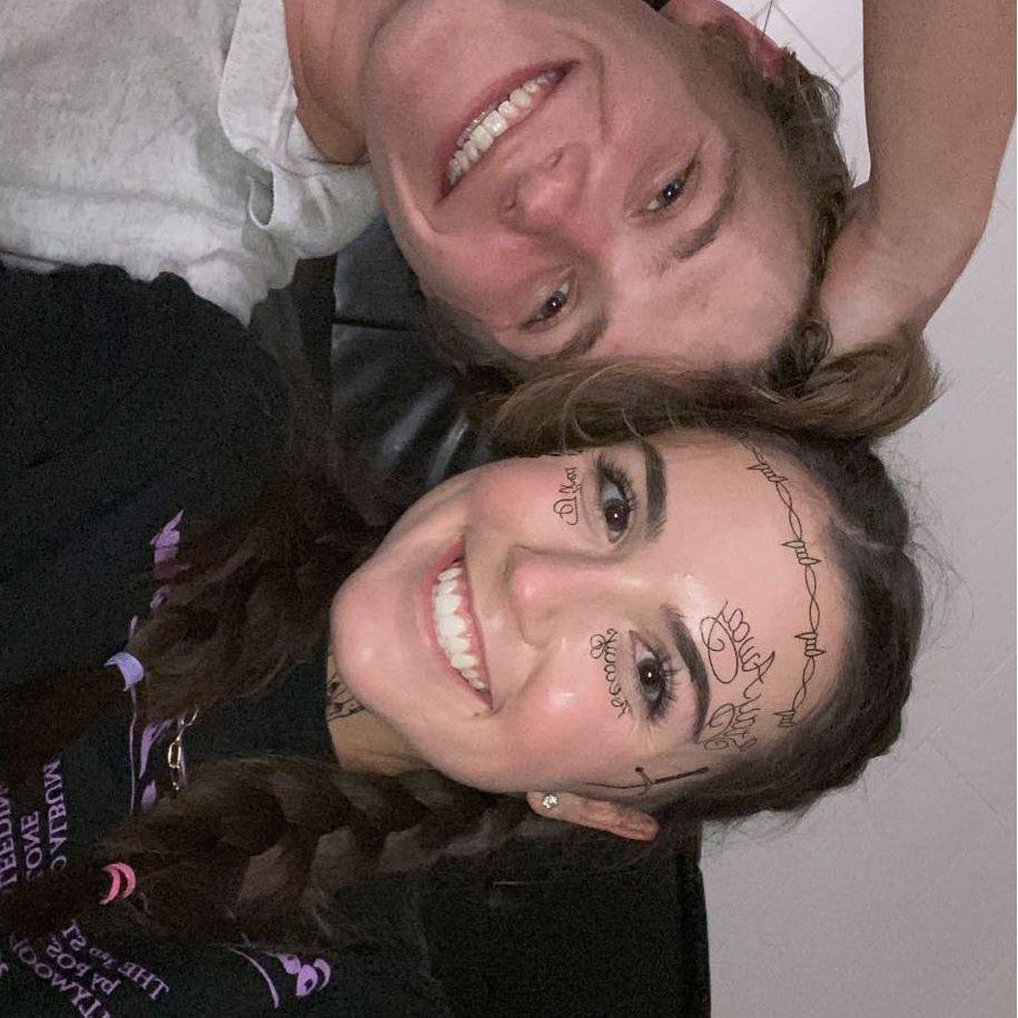 One of our first photos together, Halloween 2020.