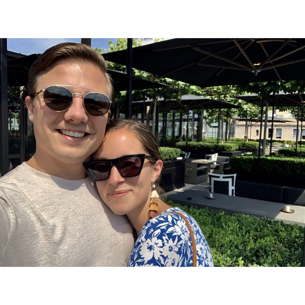 Fiona and Stevie lived apart to pursue their careers 2019. Fiona in NYC and Stevie in Philly