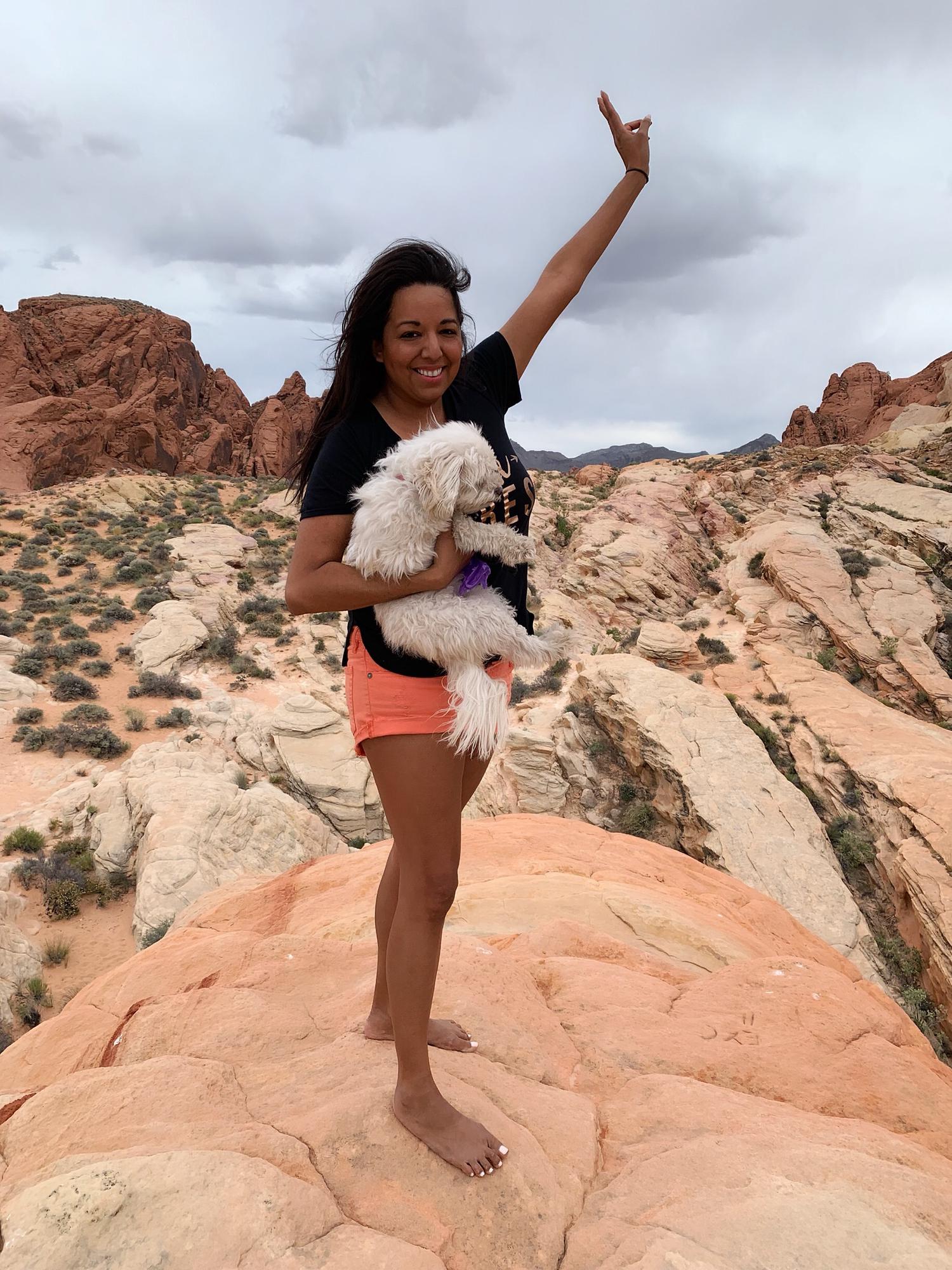Luby joins on roadtrips to the desert