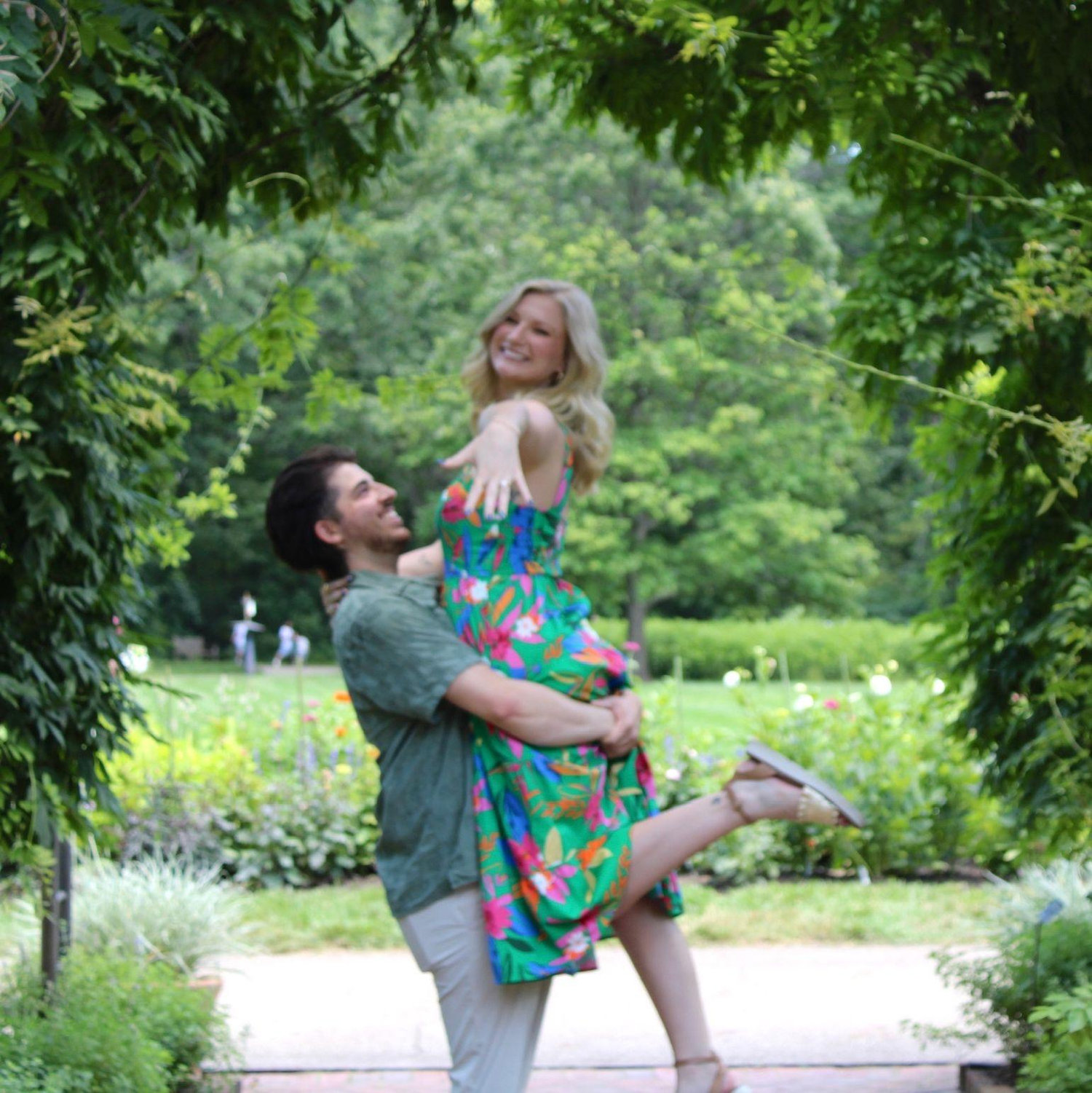We got engaged! The best day yet!