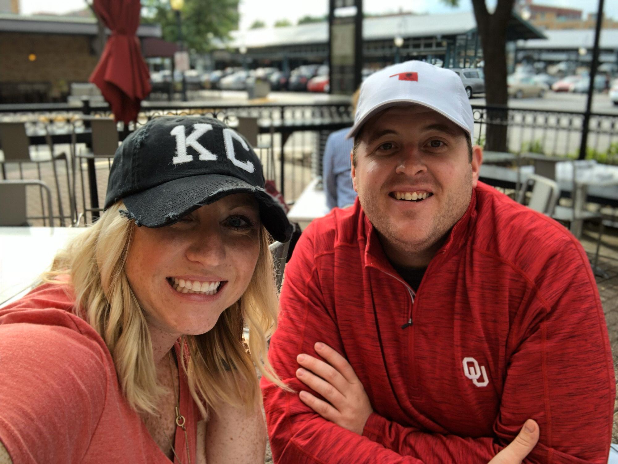 Lunch down at the River Market