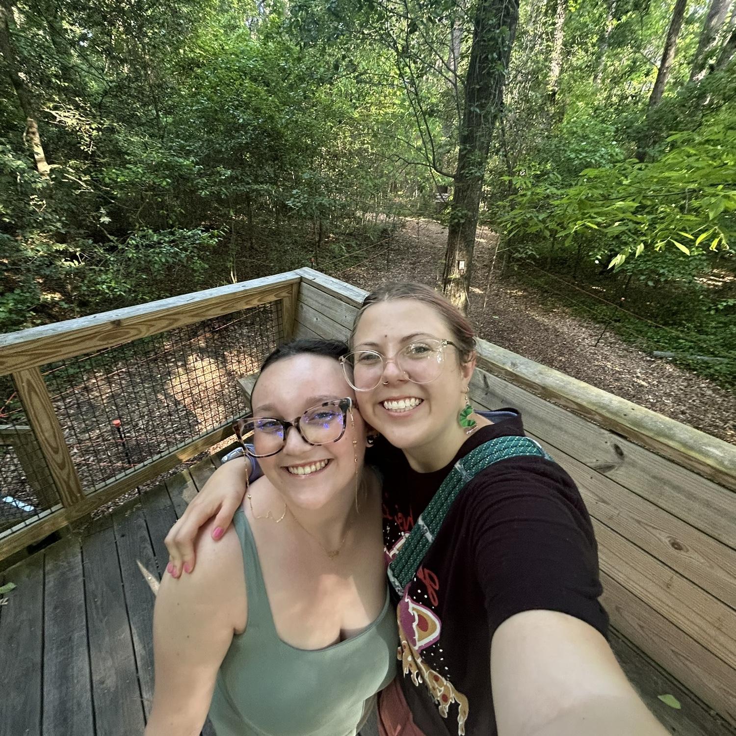 Liv’s 21st birthday spent in Columbia, SC at Congaree National Park. We hope to go to all the National Parks together!!!
