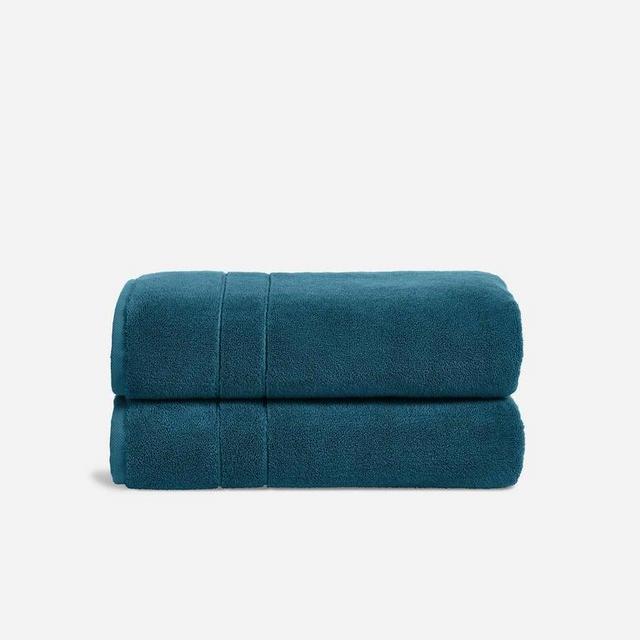 Super-Plush Bath Towels, Ink Blue