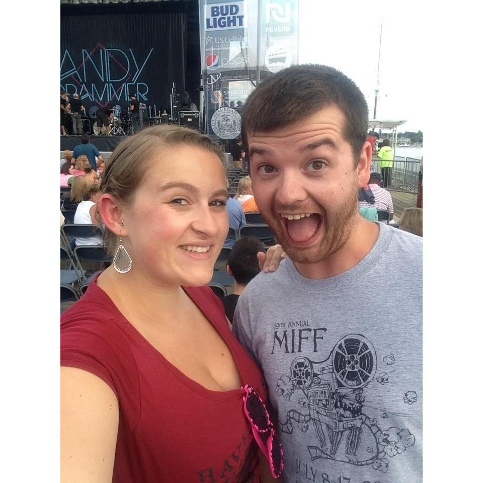 Andy Grammar and Gavin DeGraw concert, Portland, Maine. Summer 2016.